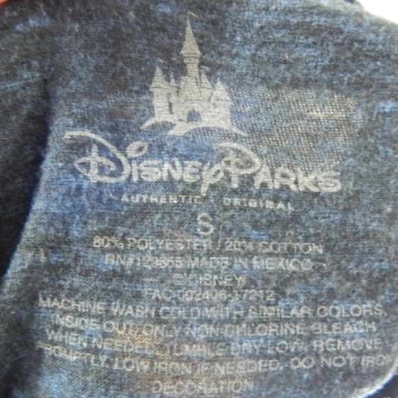 Disney Parks Blue Graphic Tee - Picture 2 of 3